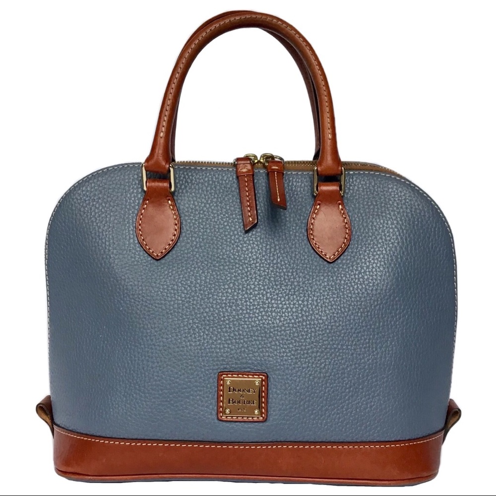 Dooney & Bourke Pebble Grain Zip Zip Satchel